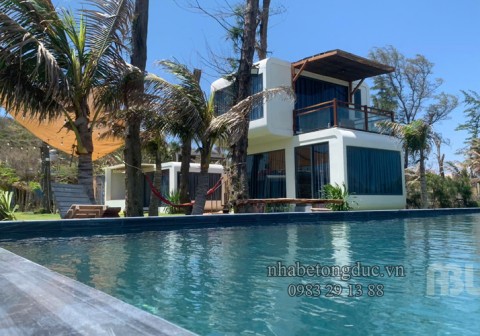 Thi Công Resort Mini Bằng Nhà Bê Tông Đúc Sẵn V01 ABL