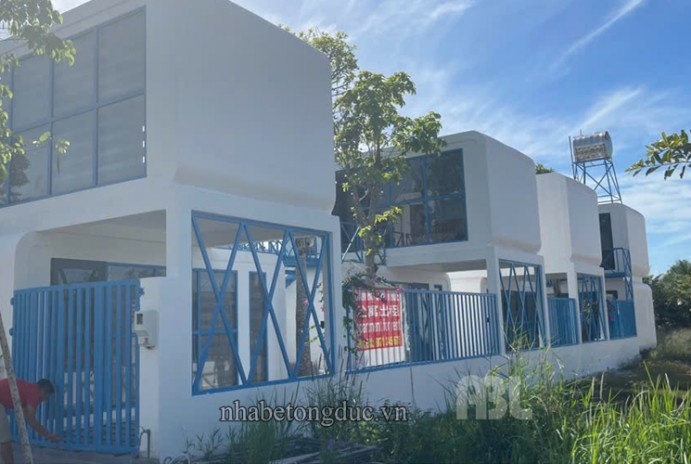 Mẫu khách sạn đẹp bằng nhà bê tông đúc sẵn tại Long Thành