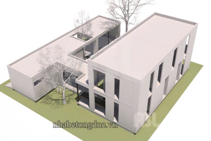 Nhà bê tông đúc sẵn ABL dự án Trần Đạt - Đồng Nai