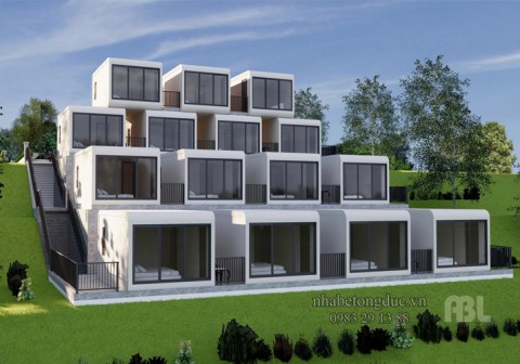 16 Căn Nhà Bê Tông Đúc Tại Tuyên Quang - Thi Công Nhanh, Tối Ưu Chi Phí