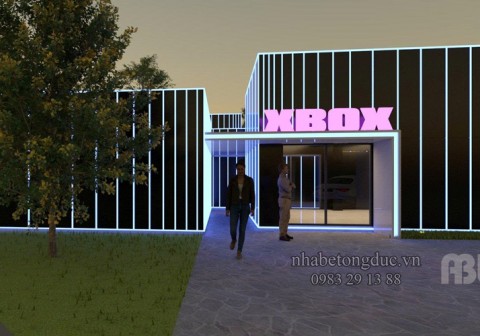 Xây dựng phòng karaoke bằng nhà bê tông đúc sẵn