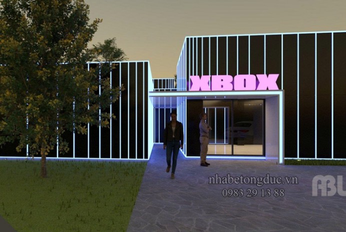 Xây dựng phòng karaoke bằng nhà bê tông đúc sẵn