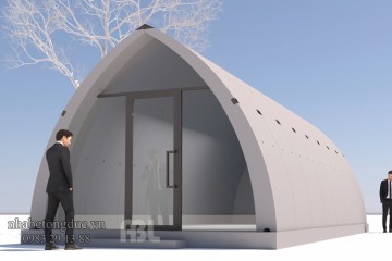 Mẫu bungalow bê tông đúc sẵn ABL – Vạn Phúc