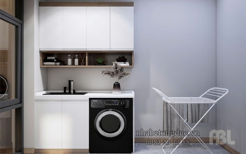 thiết kế phòng giặt đồ