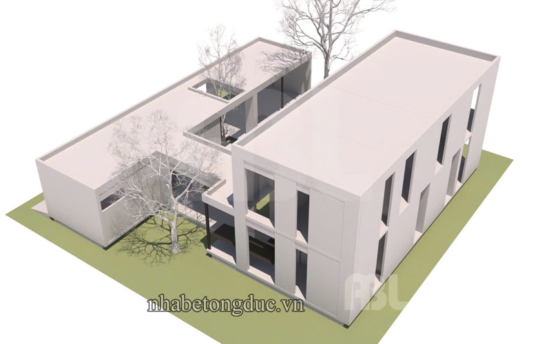 dự án trần đạt dùng nhà bê tông đúc sẵn abl