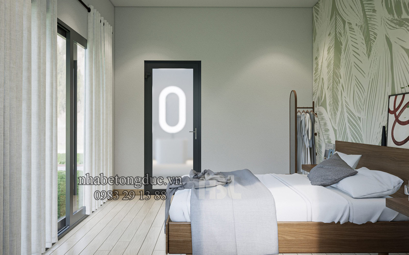 nội thất nhà bê tông đúc sẵn