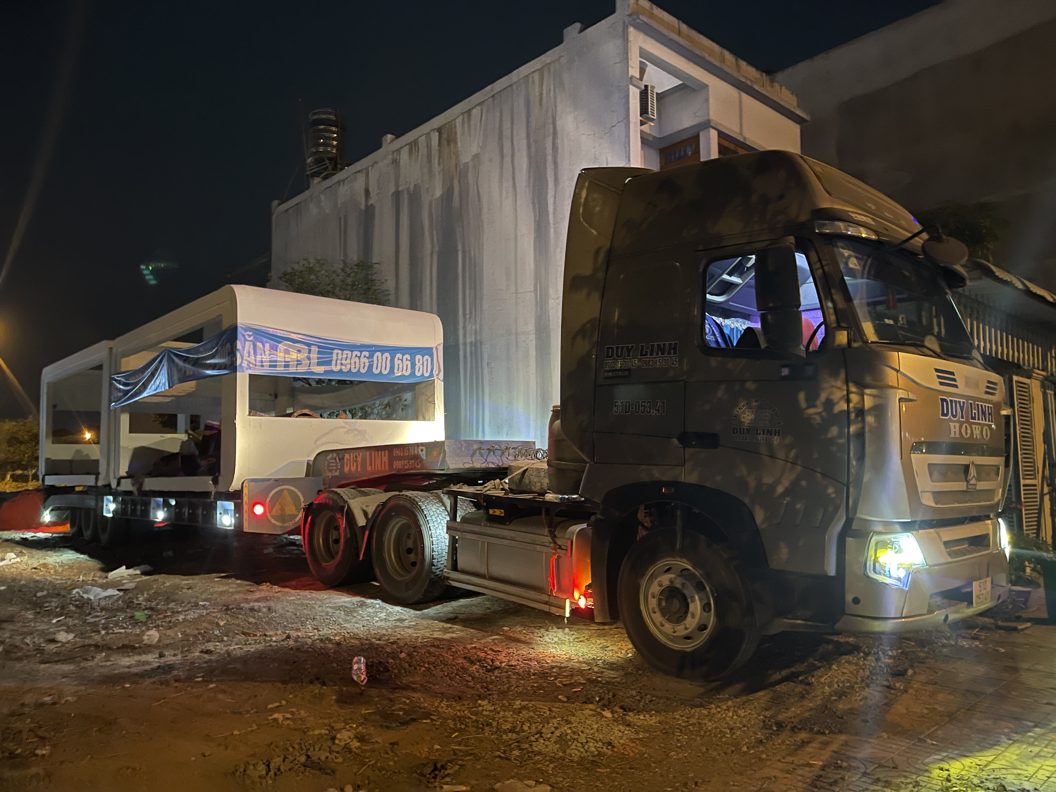 vận chuyển nhà bê tông đúc ABL